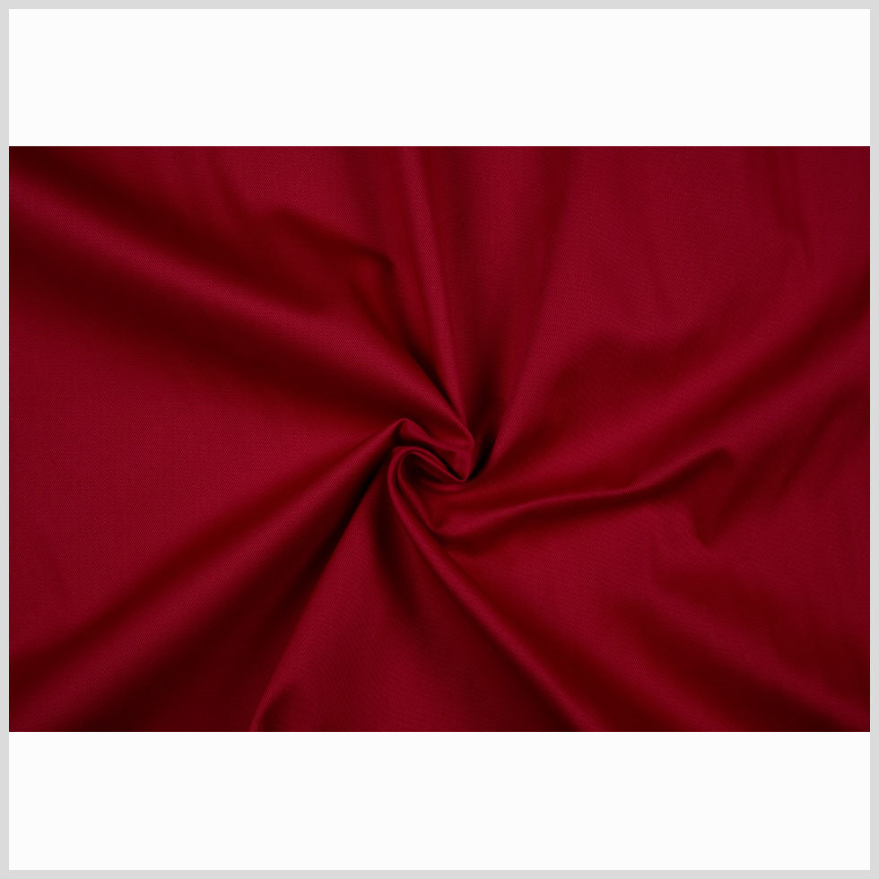 Organic Cotton Twill - Tomato Red - Stratton Collection - Full Organic Cotton Twill - Tomato Red - Stratton Collection - Full