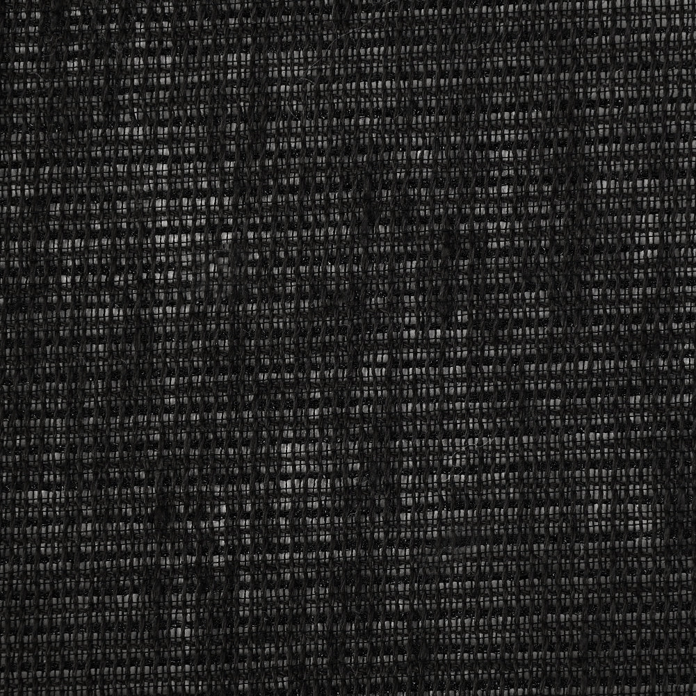 Italian Black Stiff Gazar Detail Italian Black Stiff Gazar Detail