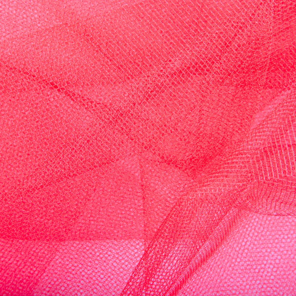 Diamond Net Nylon Tulle - Red - Kaitlyn Collection Diamond Net Nylon Tulle - Red - Kaitlyn Collection