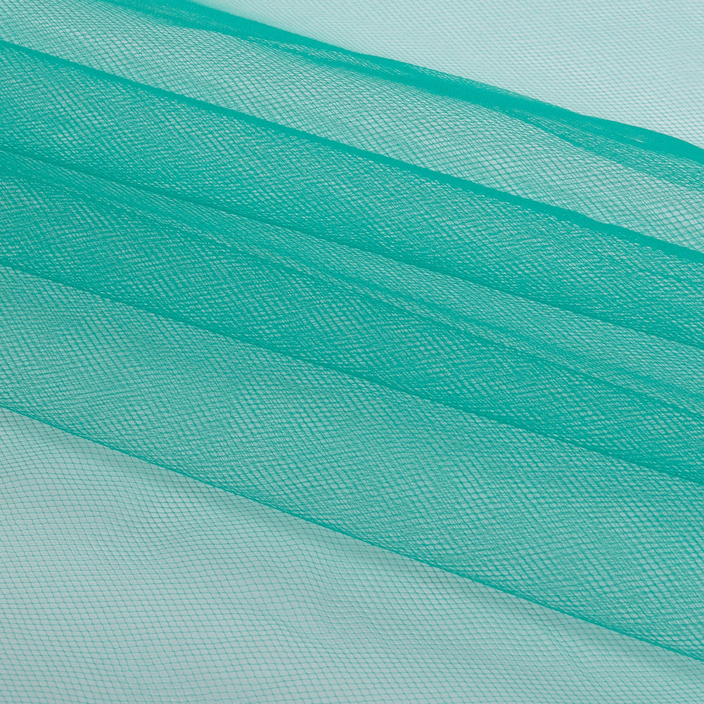 Nylon Tulle 54" - Teal - Pavlova Collection Folded Nylon Tulle 54" - Teal - Pavlova Collection Folded