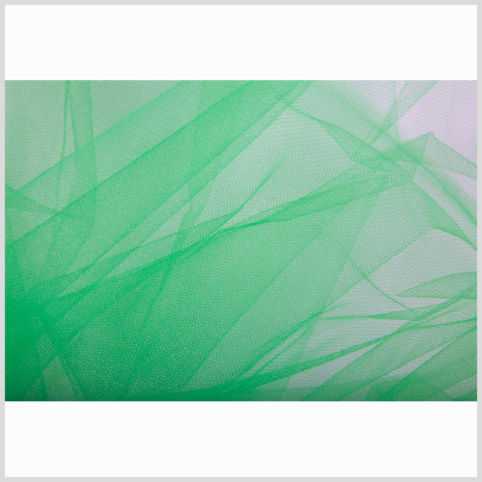 Nylon Tulle 54" - Kelly Green - Pavlova Collection Full Nylon Tulle 54" - Kelly Green - Pavlova Collection Full