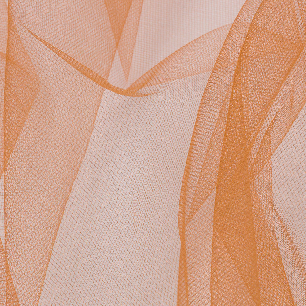 Nylon Tulle 108" - Copper - Pavlova Wide Collection Detail Nylon Tulle 108" - Copper - Pavlova Wide Collection Detail