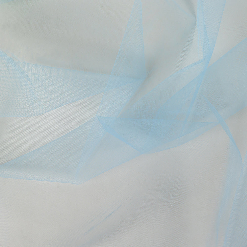 Nylon Tulle 108" - Cyan Blue - Pavlova Wide Collection Nylon Tulle 108" - Cyan Blue - Pavlova Wide Collection