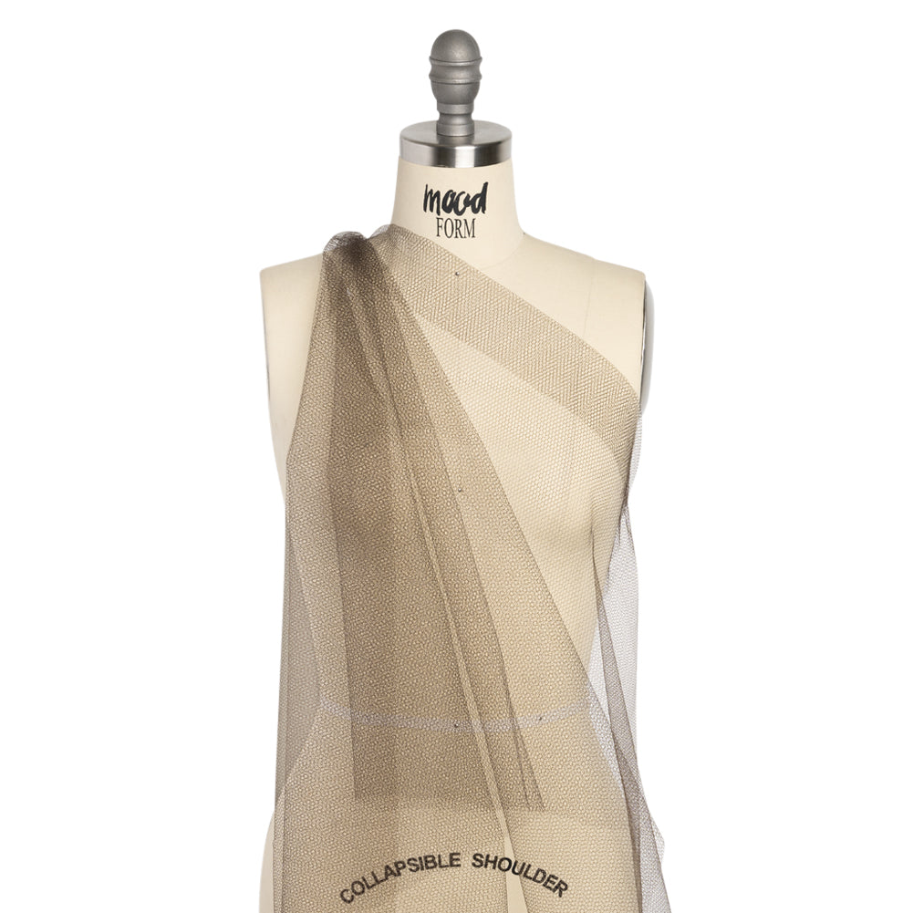 Nylon Net Tulle - Chocolate - Gianna Collection Drape Nylon Net Tulle - Chocolate - Gianna Collection Drape