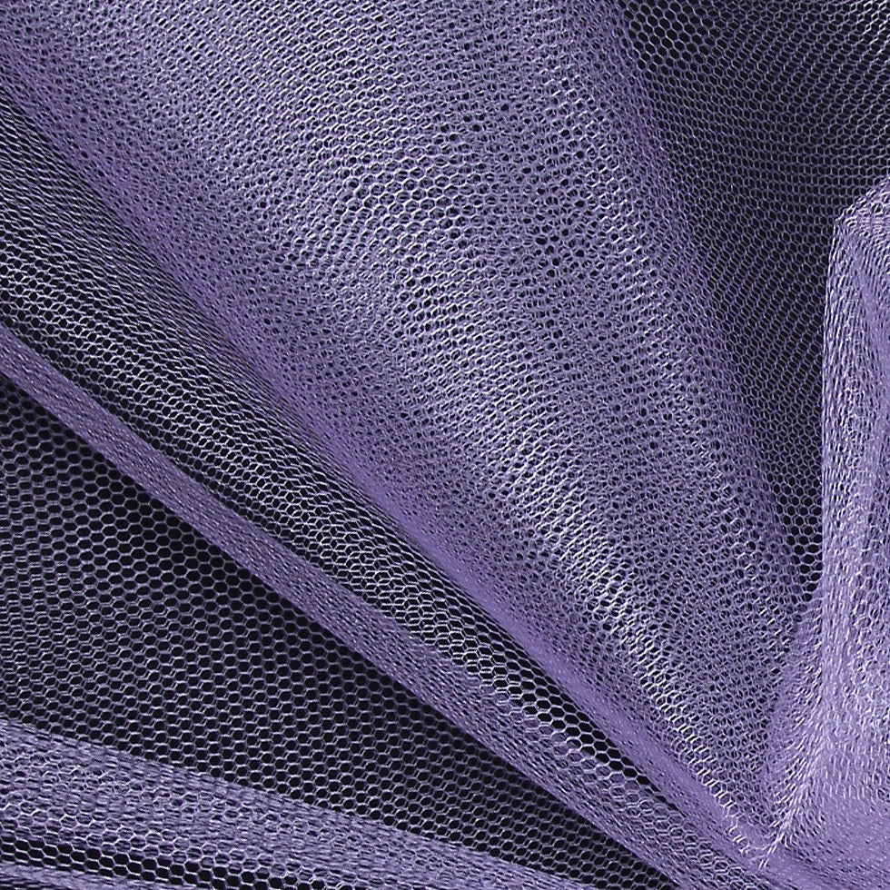 Nylon Net Tulle - Wisteria - Gianna Collection Detail Nylon Net Tulle - Wisteria - Gianna Collection Detail