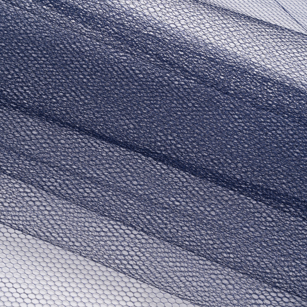 Nylon Net Tulle - Navy - Gianna Collection Folded Nylon Net Tulle - Navy - Gianna Collection Folded