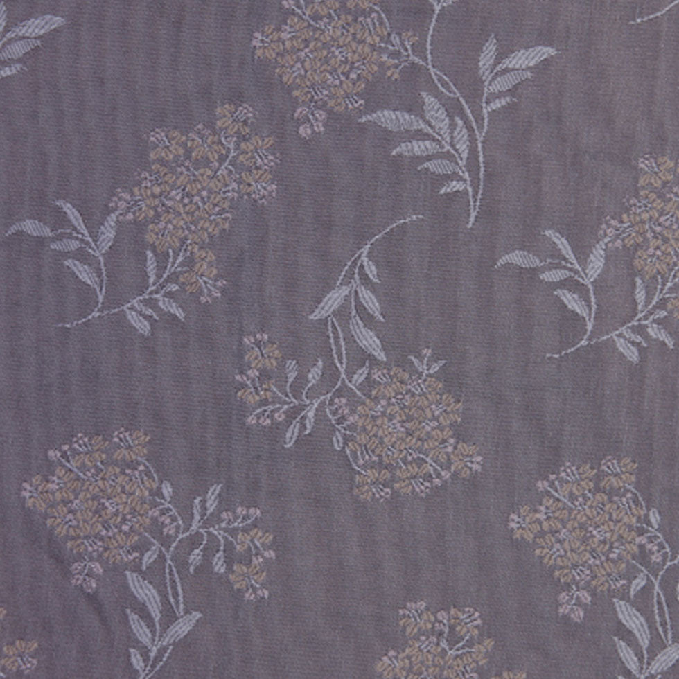 Chinois Ivory and Taupe Floral Poly Brocade Detail Chinois Ivory and Taupe Floral Poly Brocade Detail