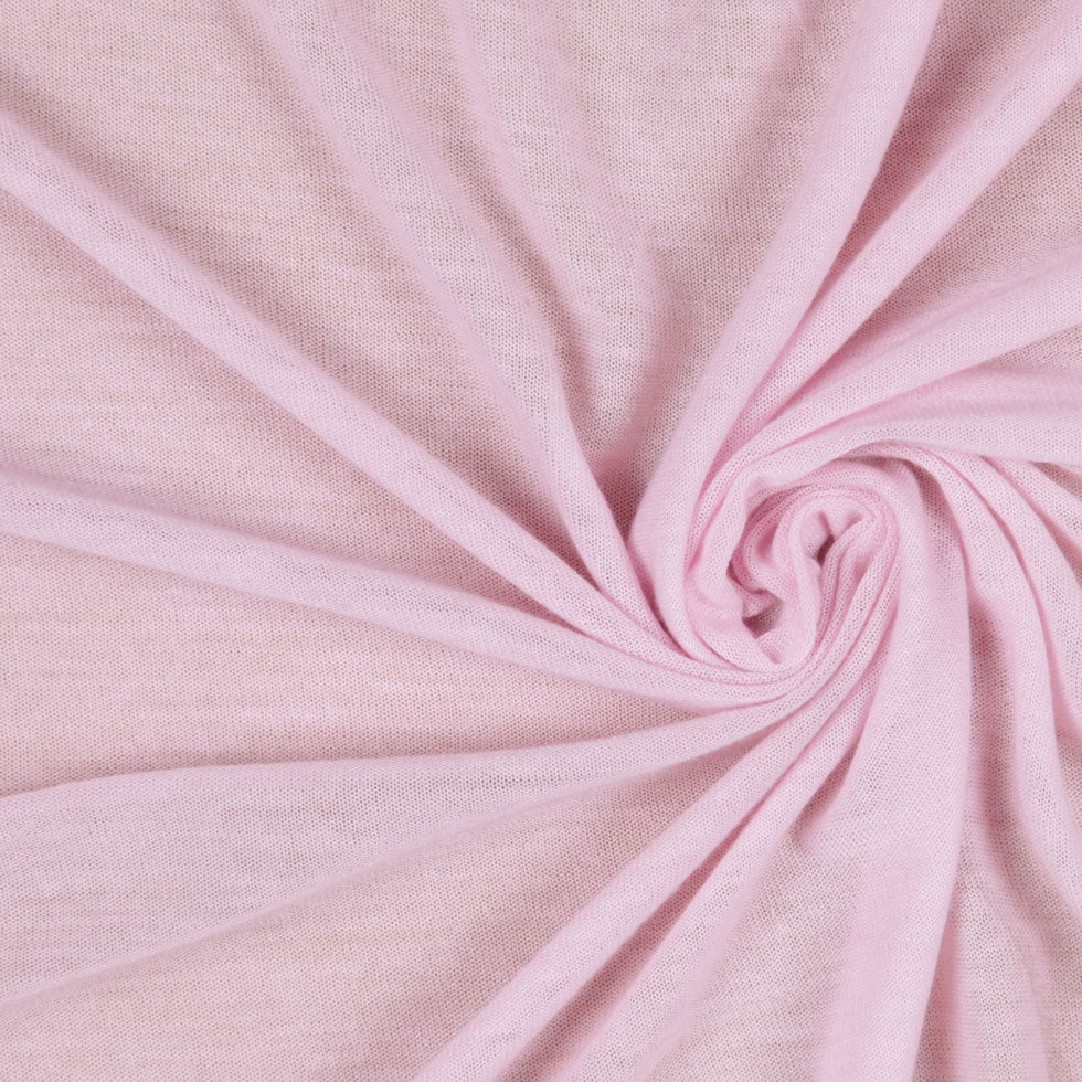 Baby Pink Light-weight Polyester Jersey Detail Baby Pink Light-weight Polyester Jersey Detail