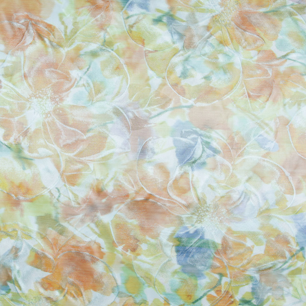 Ocean Breeze Floral Brocade Detail Ocean Breeze Floral Brocade Detail