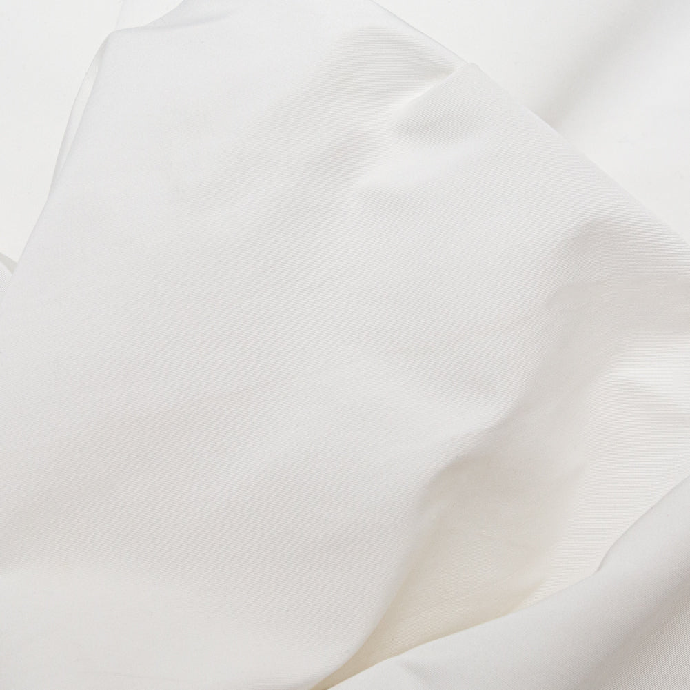 Snow White Polyester Faille Detail Snow White Polyester Faille Detail