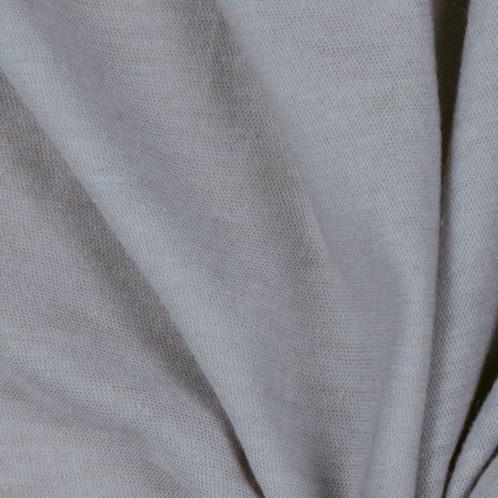 Gray Solid Jersey Detail Gray Solid Jersey Detail
