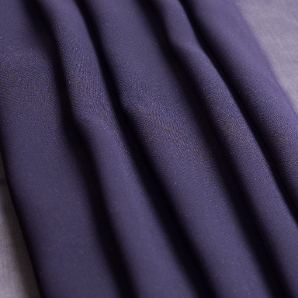 Purple Solid Silk Chiffon Folded Purple Solid Silk Chiffon Folded