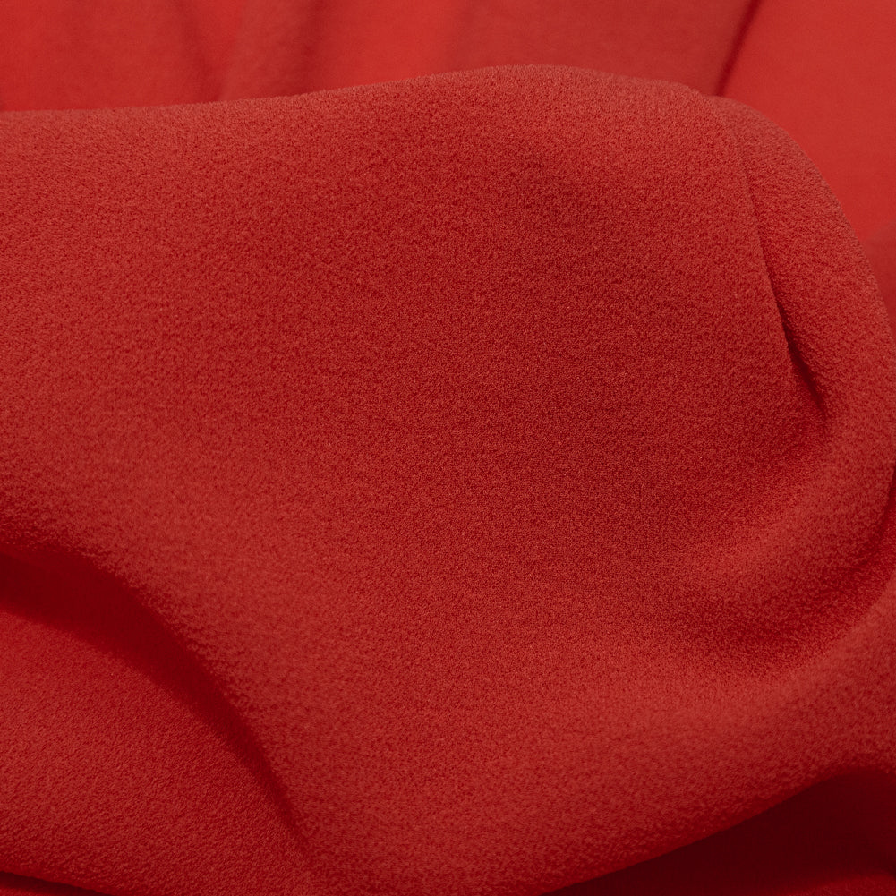 Scarlet Ibis Stretch Silk Georgette Detail Scarlet Ibis Stretch Silk Georgette Detail