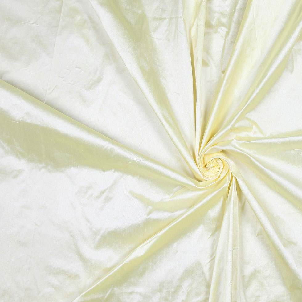 Silk Shantung - Iridescent Light Citra Green - Shantung Collection Silk Shantung - Iridescent Light Citra Green - Shantung Collection