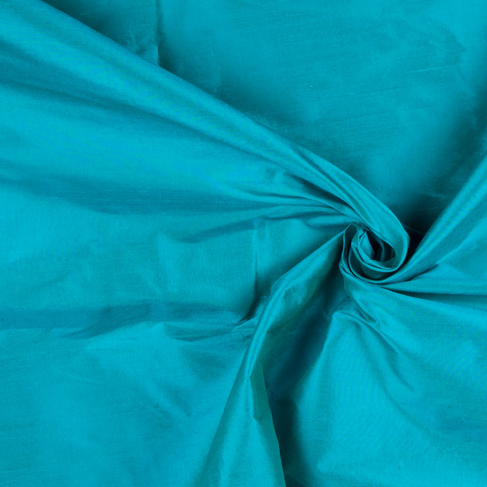 Bright Aqua Solid Shantung/Dupioni Bright Aqua Solid Shantung/Dupioni