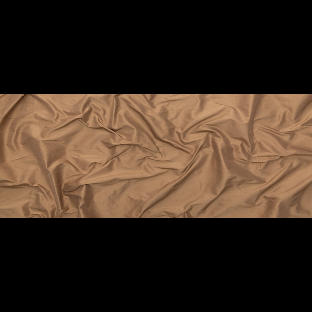 Silk Shantung - Dark Bronze - Shantung Collection Full Silk Shantung - Dark Bronze - Shantung Collection Full