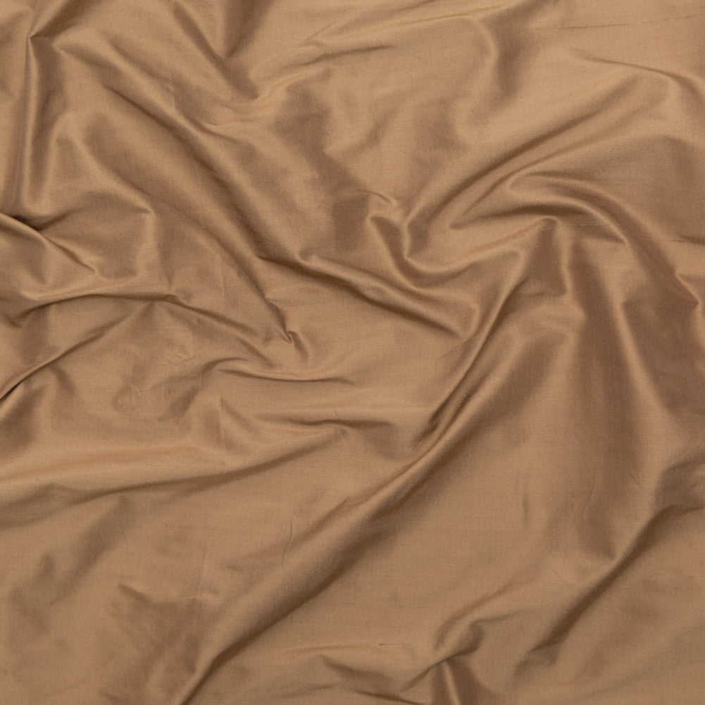 Silk Shantung - Dark Bronze - Shantung Collection Silk Shantung - Dark Bronze - Shantung Collection