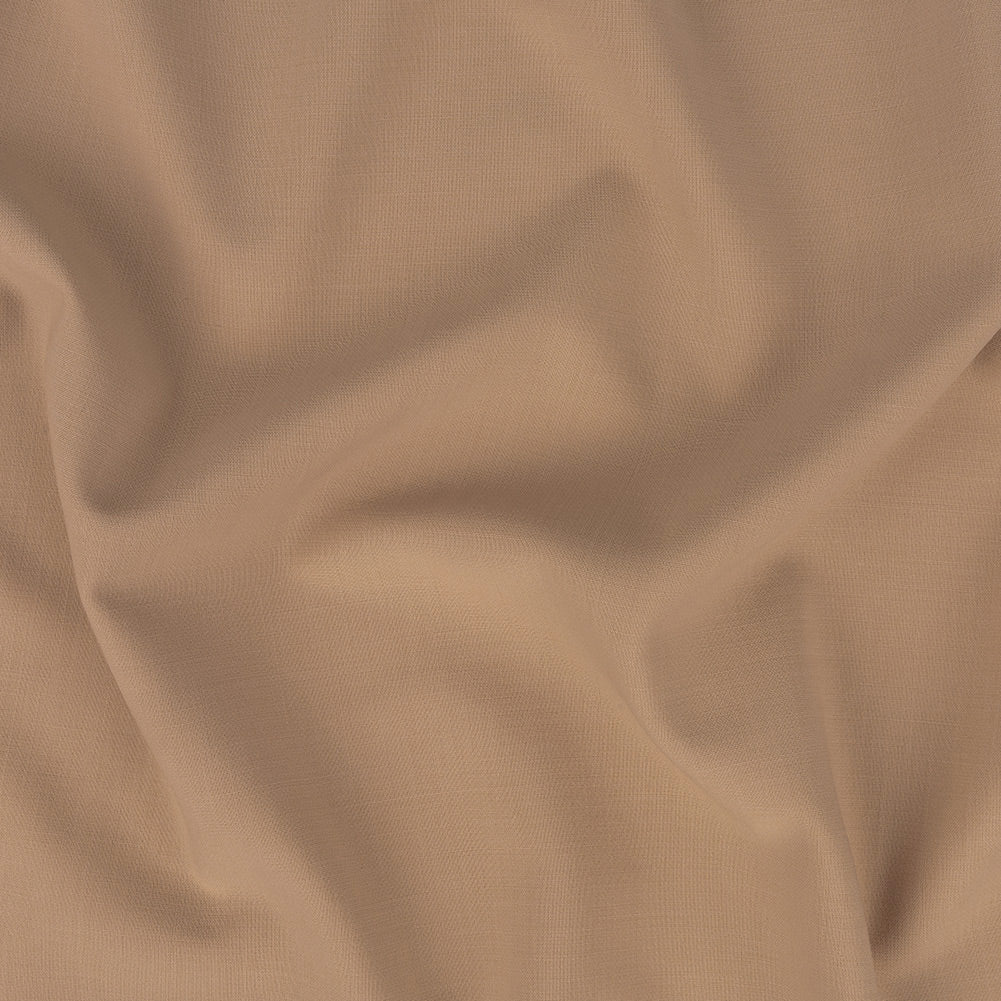 Donna Karan Italian Beige Stretch Wool Double Cloth Donna Karan Italian Beige Stretch Wool Double Cloth