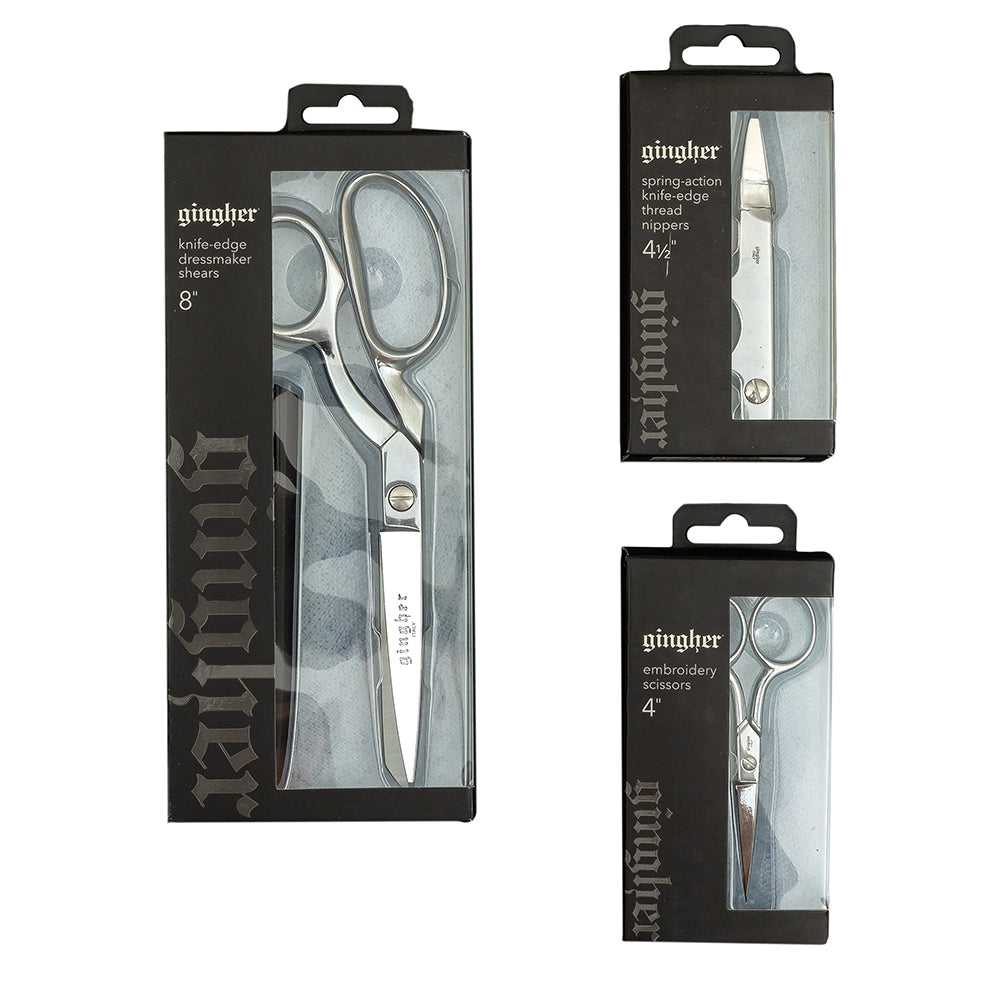 Right Handed Gingher Scissor Gift Set Full Right Handed Gingher Scissor Gift Set Full
