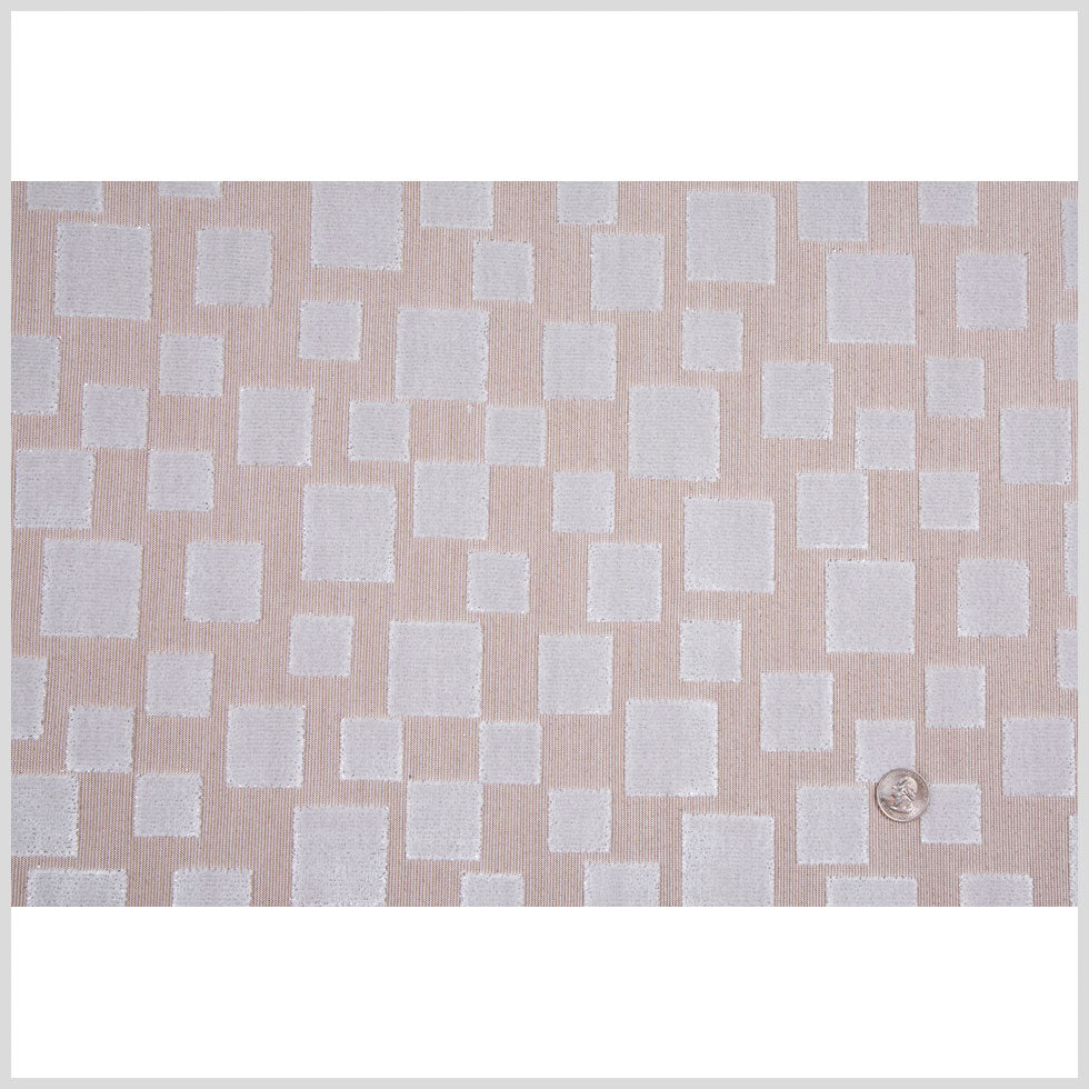 Toffee/Light Gray Geometric Velvet Full Toffee/Light Gray Geometric Velvet Full