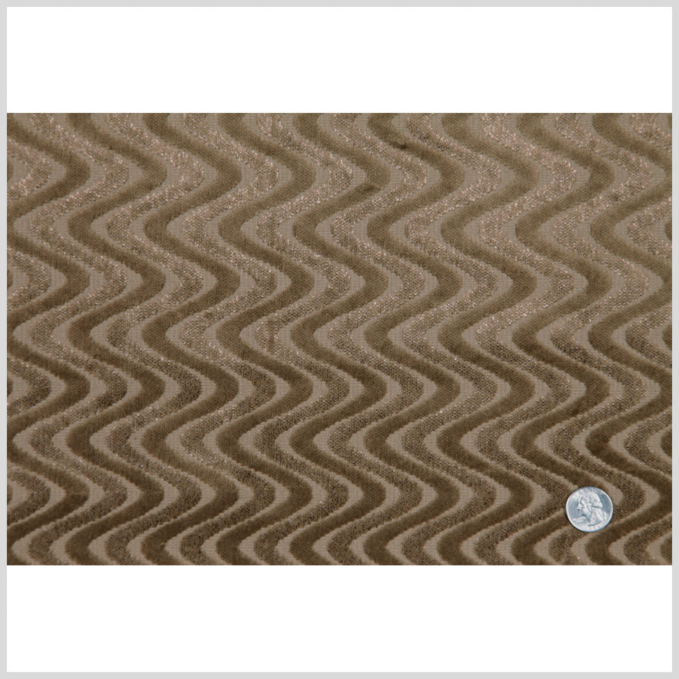 Tan Zig Zag Velvet Full Tan Zig Zag Velvet Full