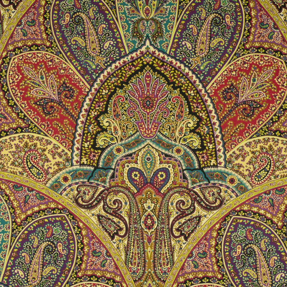 Tourmaline Paisley Twill Tourmaline Paisley Twill