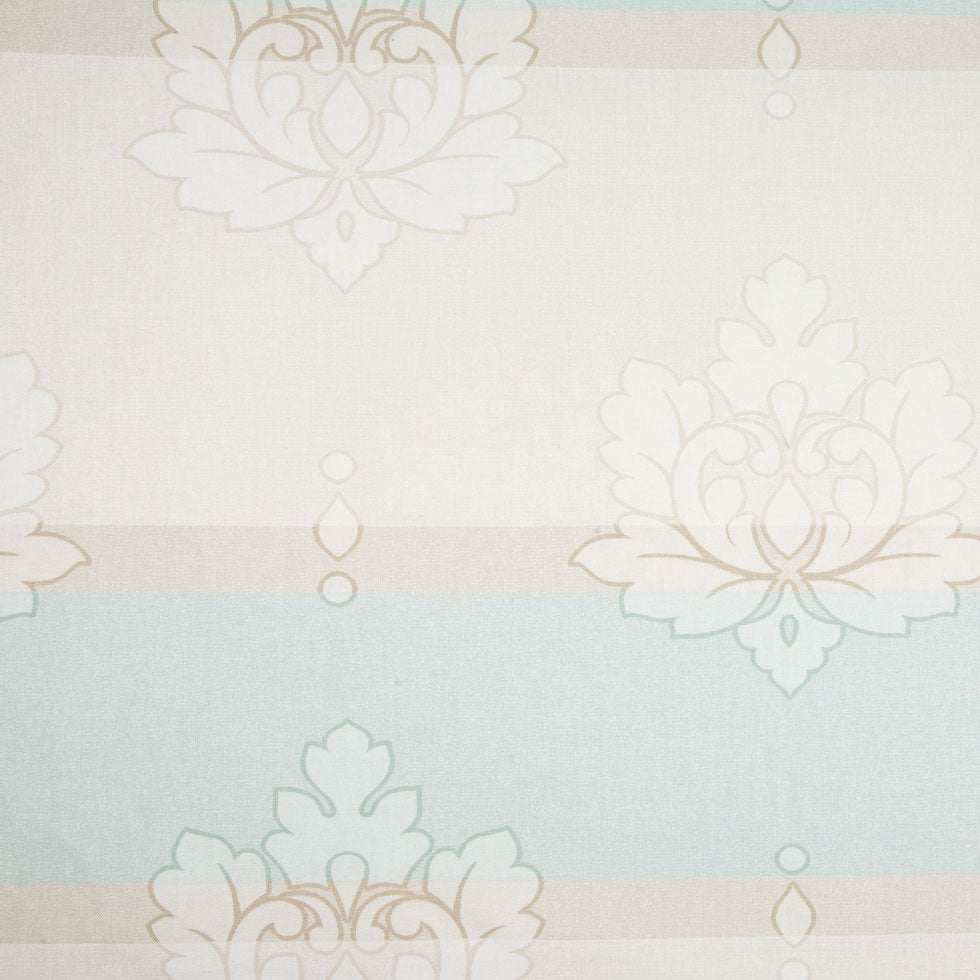 Beige/Taupe/Tiffany Blue Stripes Canvas Beige/Taupe/Tiffany Blue Stripes Canvas