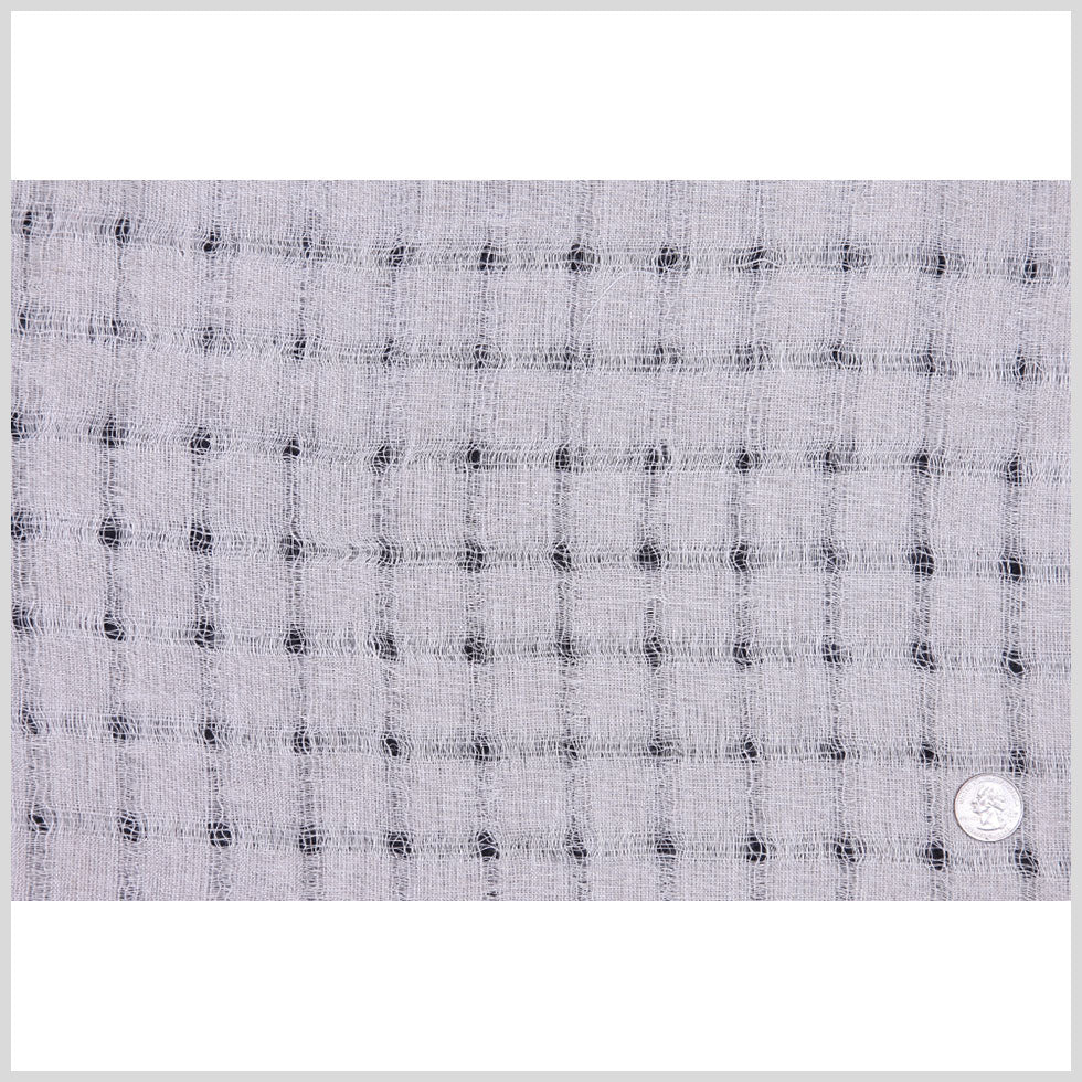 Flax Checks Sheer Full Flax Checks Sheer Full