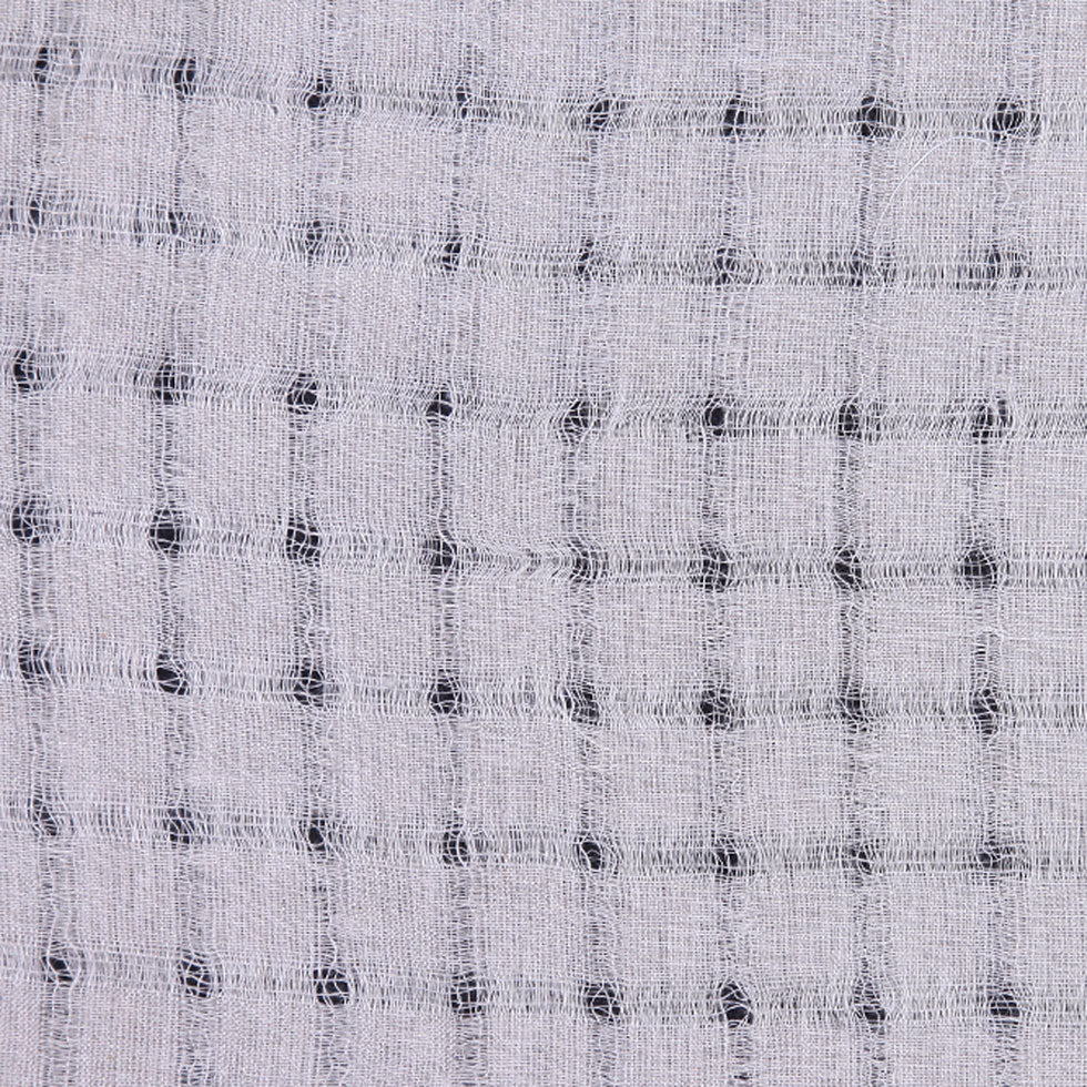 Flax Checks Sheer Flax Checks Sheer