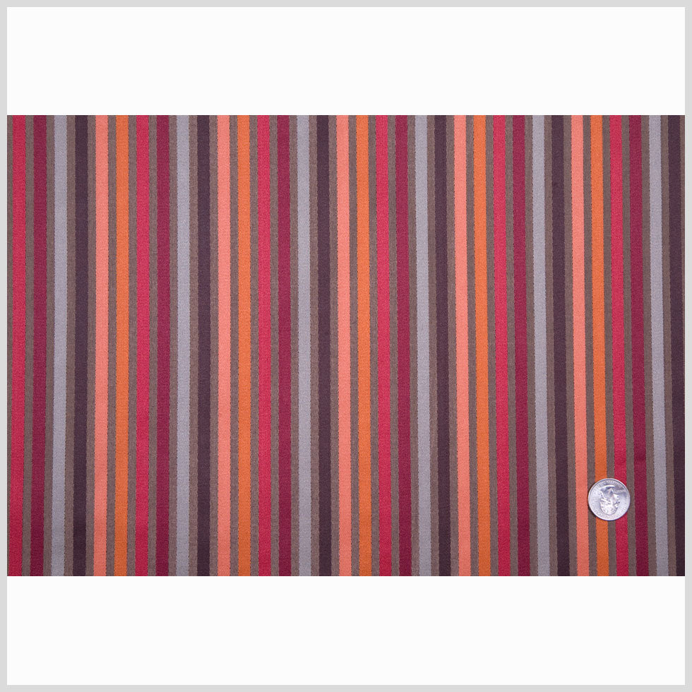 Chocolate/Pumpkin/Wine/Stone Stripes Woven Full Chocolate/Pumpkin/Wine/Stone Stripes Woven Full