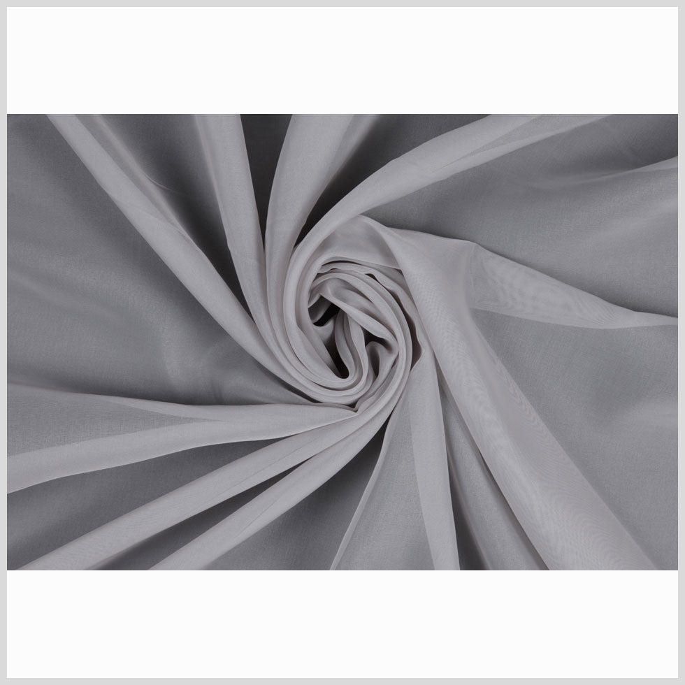 Silver Sheer Voile Full Silver Sheer Voile Full
