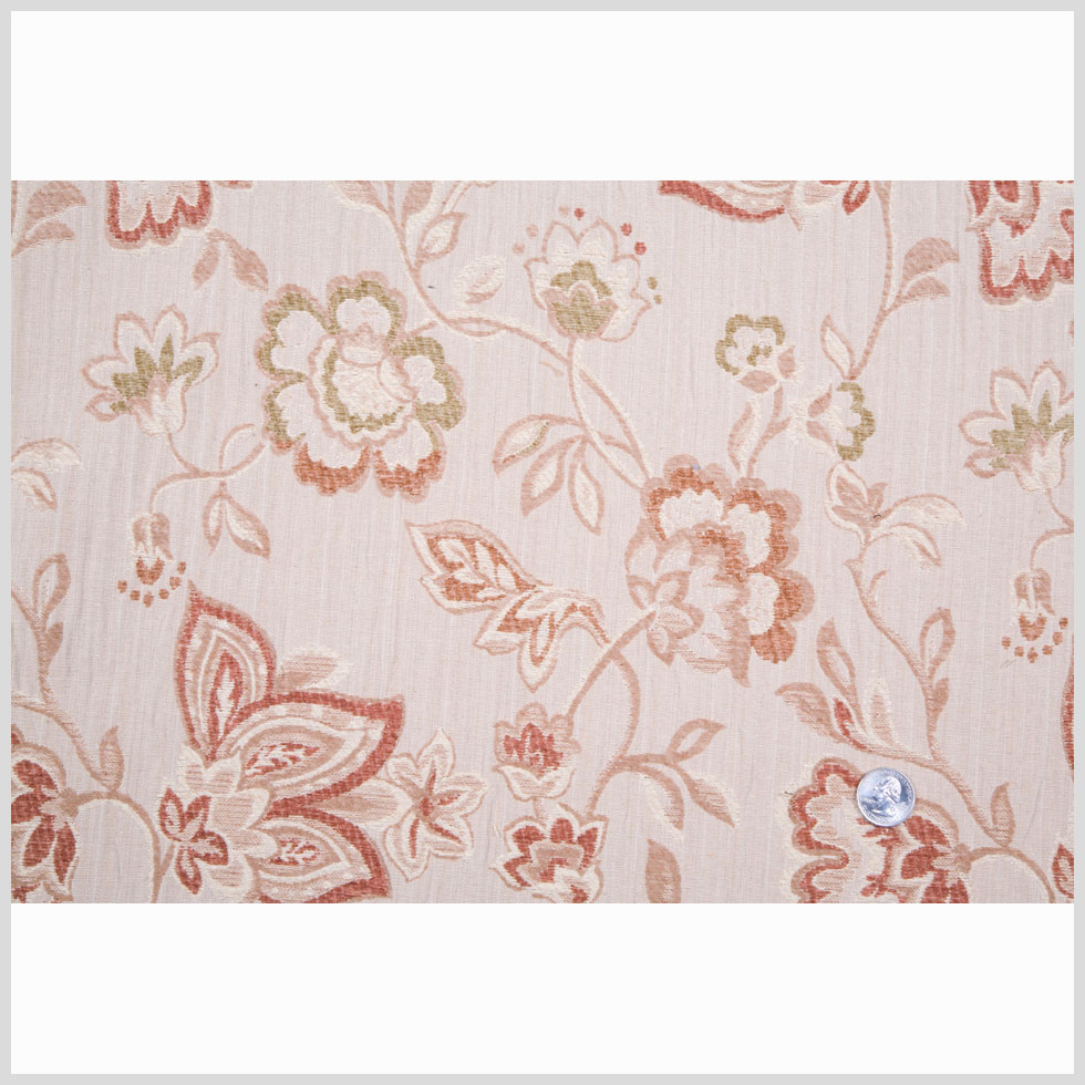 Khaki/Tan Floral Chenille Full Khaki/Tan Floral Chenille Full