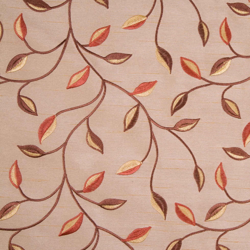 Victorian Gold/Rustique/Cinnamon/Gold Floral Shantung /Dupioni Victorian Gold/Rustique/Cinnamon/Gold Floral Shantung /Dupioni