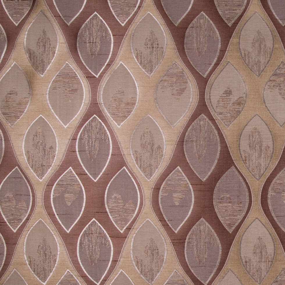 Chocolate/Antique Gold Geometric Woven Chocolate/Antique Gold Geometric Woven