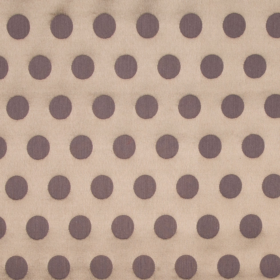 Gold/Chocolate Polka Dots Woven Gold/Chocolate Polka Dots Woven