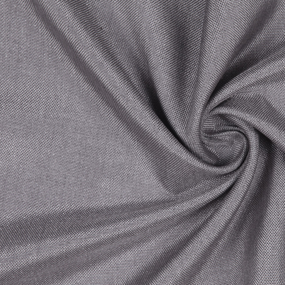 GrayMetallic Silver Solid Linen Lame GrayMetallic Silver Solid Linen Lame