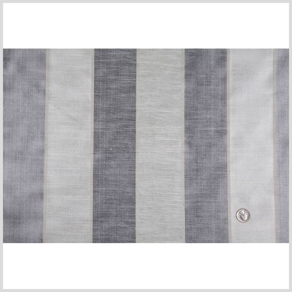 Ivory/Black Stripes Woven Full Ivory/Black Stripes Woven Full
