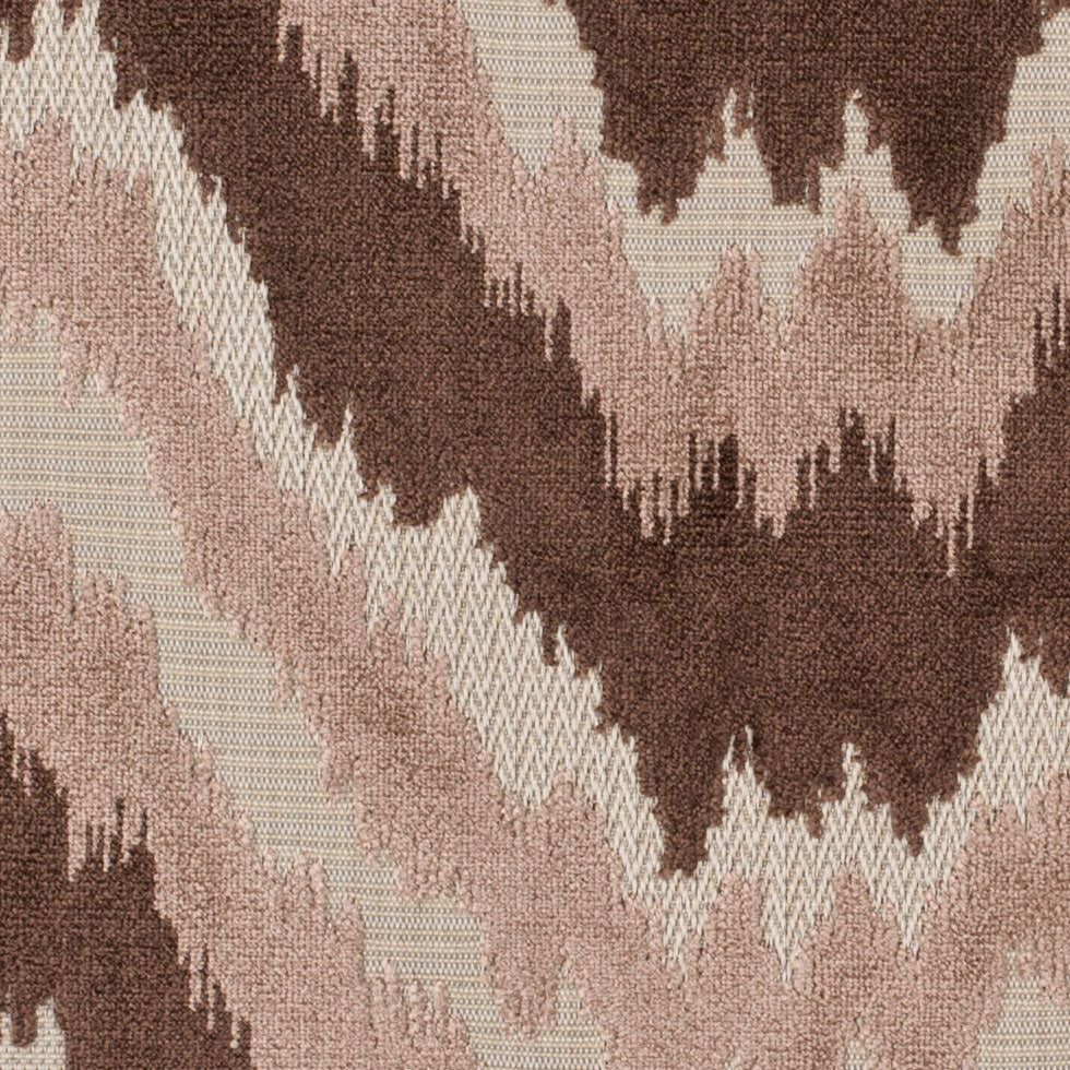 Multi-Beige Ikat Chenille Detail Multi-Beige Ikat Chenille Detail