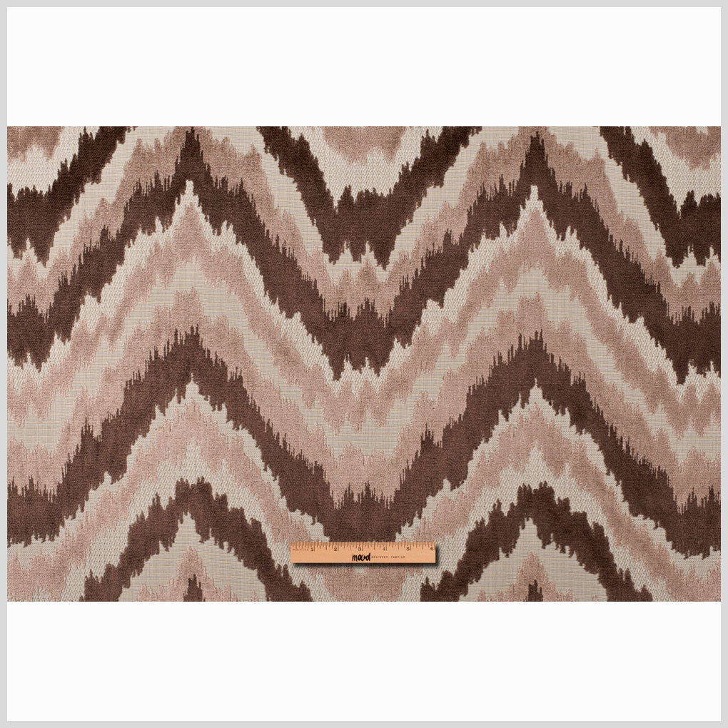 Multi-Beige Ikat Chenille Full Multi-Beige Ikat Chenille Full