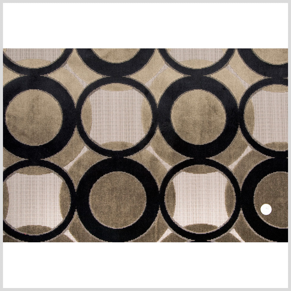 Black/Gray Geometric Chenille Full Black/Gray Geometric Chenille Full