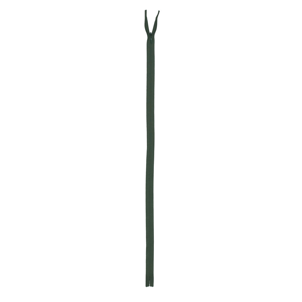 Invisible Zipper 24" by YKK - 879 Vineyard Green Detail Invisible Zipper 24" by YKK - 879 Vineyard Green Detail