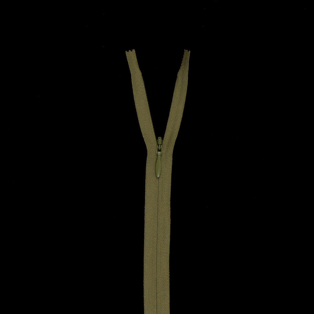 Invisible Zipper 9" by YKK - 247 Green Moss Invisible Zipper 9" by YKK - 247 Green Moss