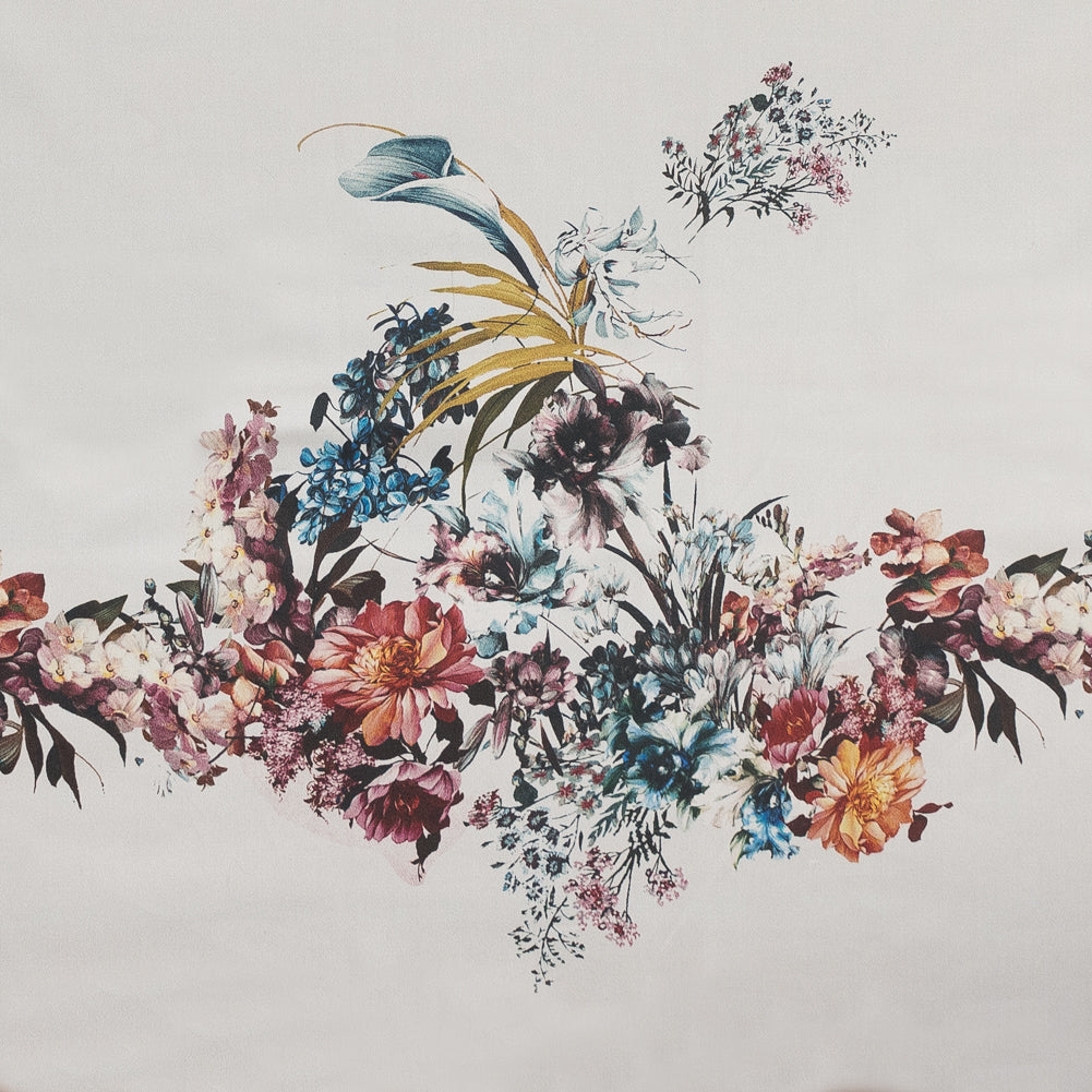Stretch Cotton Sateen Panel - - Hera's Offering Print - Mood Exclusive Gaia Collection Stretch Cotton Sateen Panel - - Hera's Offering Print - Mood Exclusive Gaia Collection