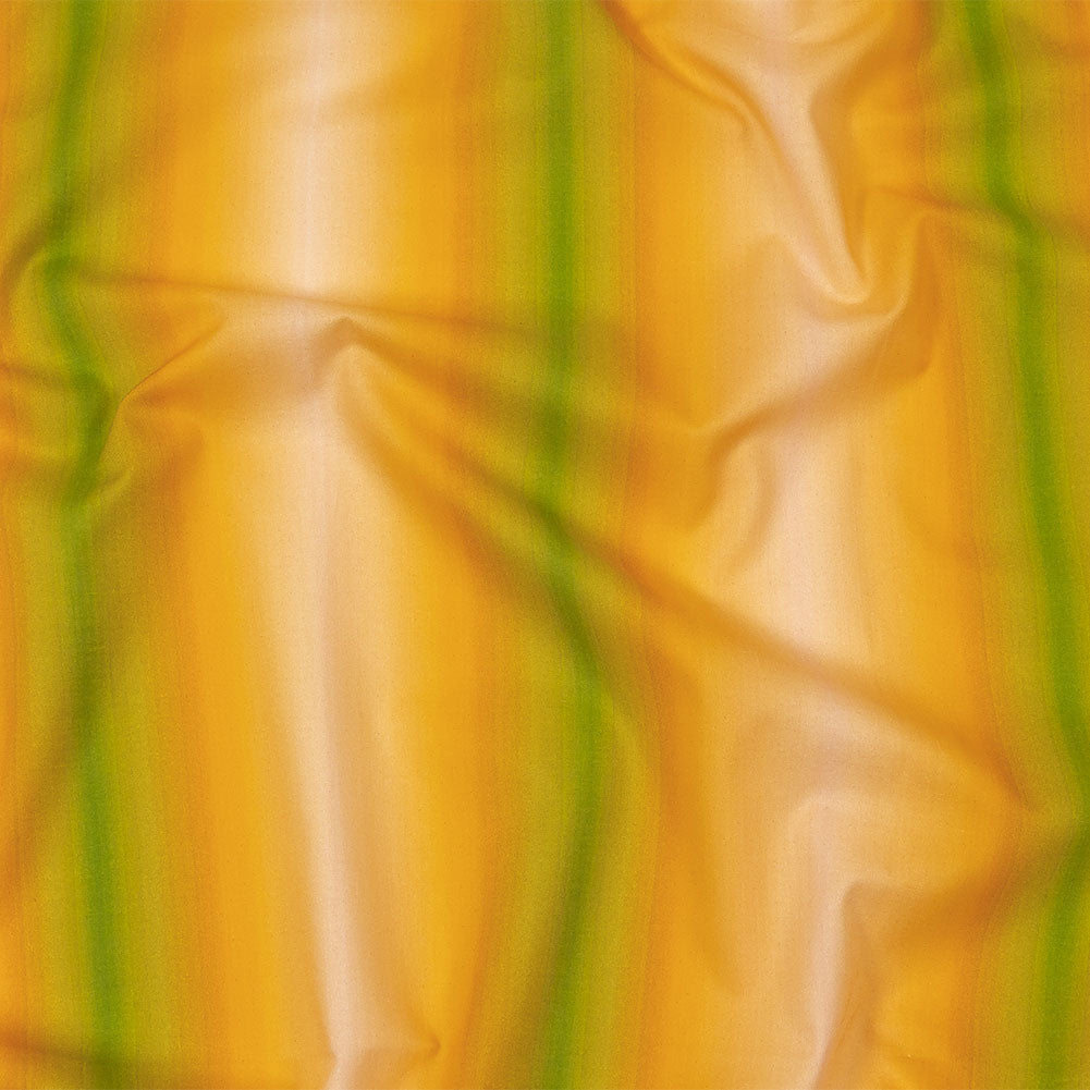 Cotton Voile - Green and Yellow Gradient Stripes - Marmalade Parade Print - Mood Exclusive Citrus Collection Cotton Voile - Green and Yellow Gradient Stripes - Marmalade Parade Print - Mood Exclusive Citrus Collection
