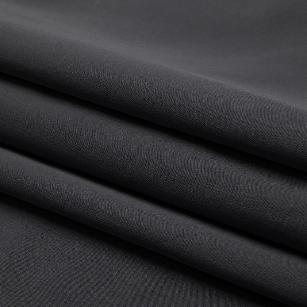 Recycled Polyester Swim Trunk Fabric - Anthracite - Mood Exclusive Malibu Collection - Folded Recycled Polyester Swim Trunk Fabric - Anthracite - Mood Exclusive Malibu Collection - Folded