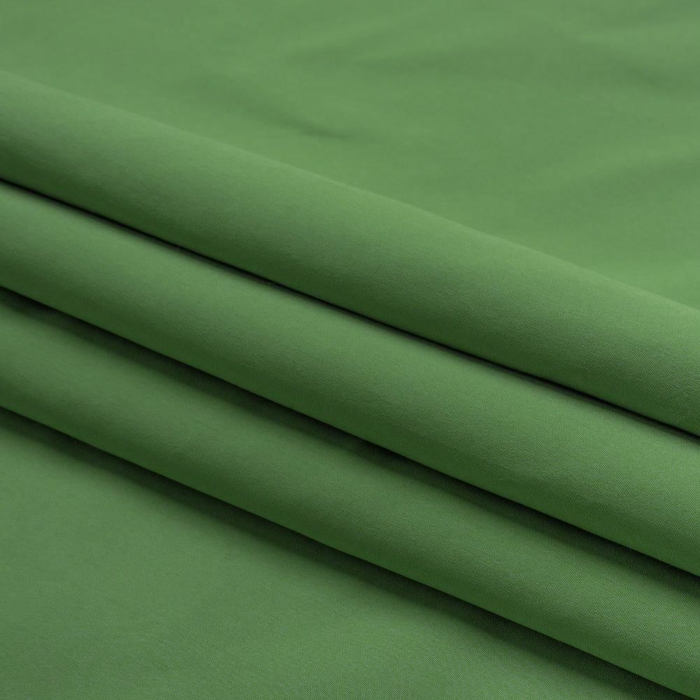 Recycled Polyester Swim Trunk Fabric - Basil - Mood Exclusive Malibu Collection - Folded Recycled Polyester Swim Trunk Fabric - Basil - Mood Exclusive Malibu Collection - Folded