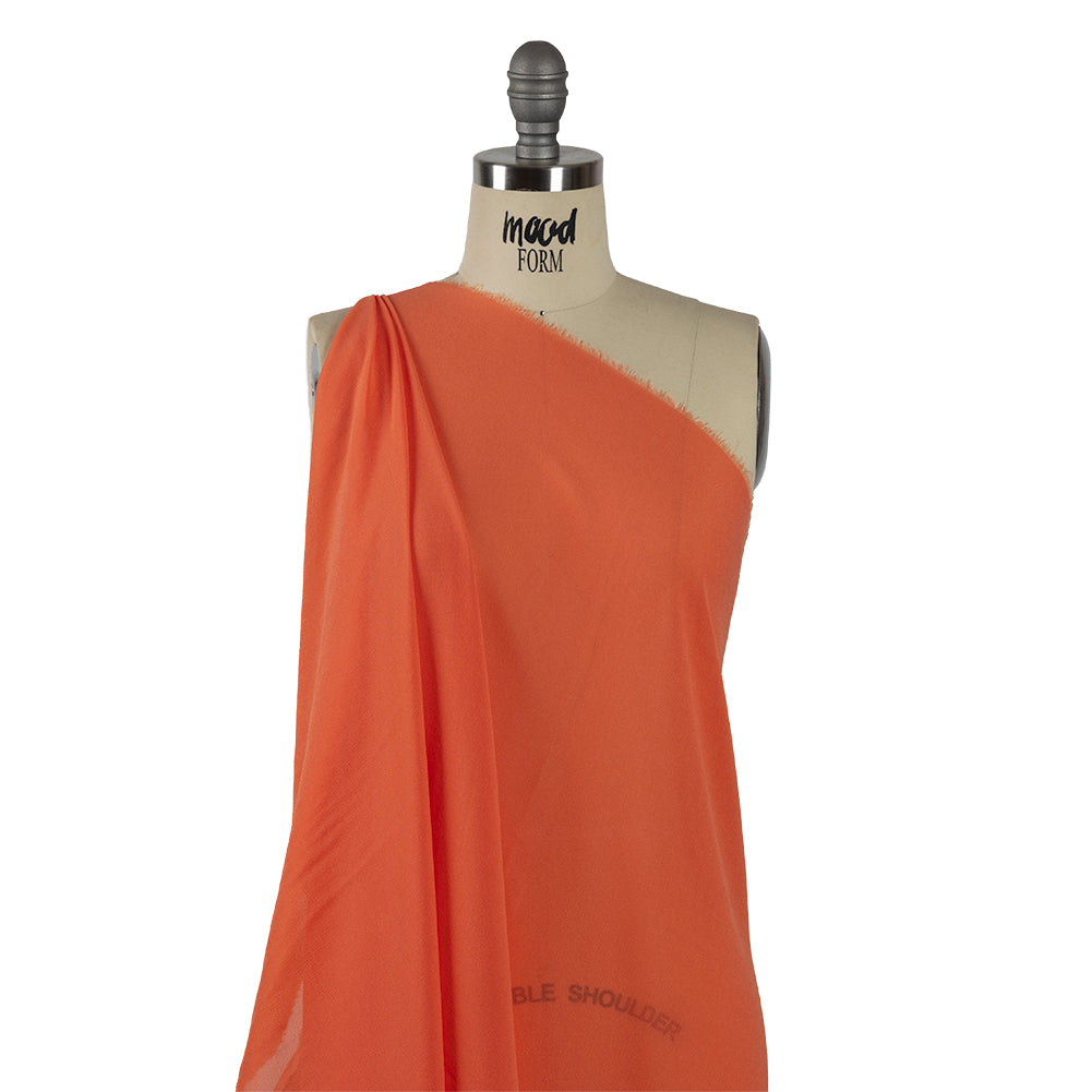 Viscose Georgette - Persimmon - Mood Exclusive Elodie Collection - Drape Viscose Georgette - Persimmon - Mood Exclusive Elodie Collection - Drape