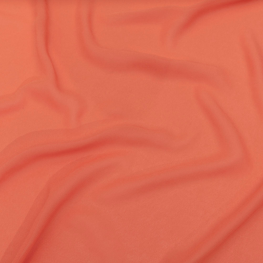 Viscose Georgette - Persimmon - Mood Exclusive Elodie Collection Viscose Georgette - Persimmon - Mood Exclusive Elodie Collection