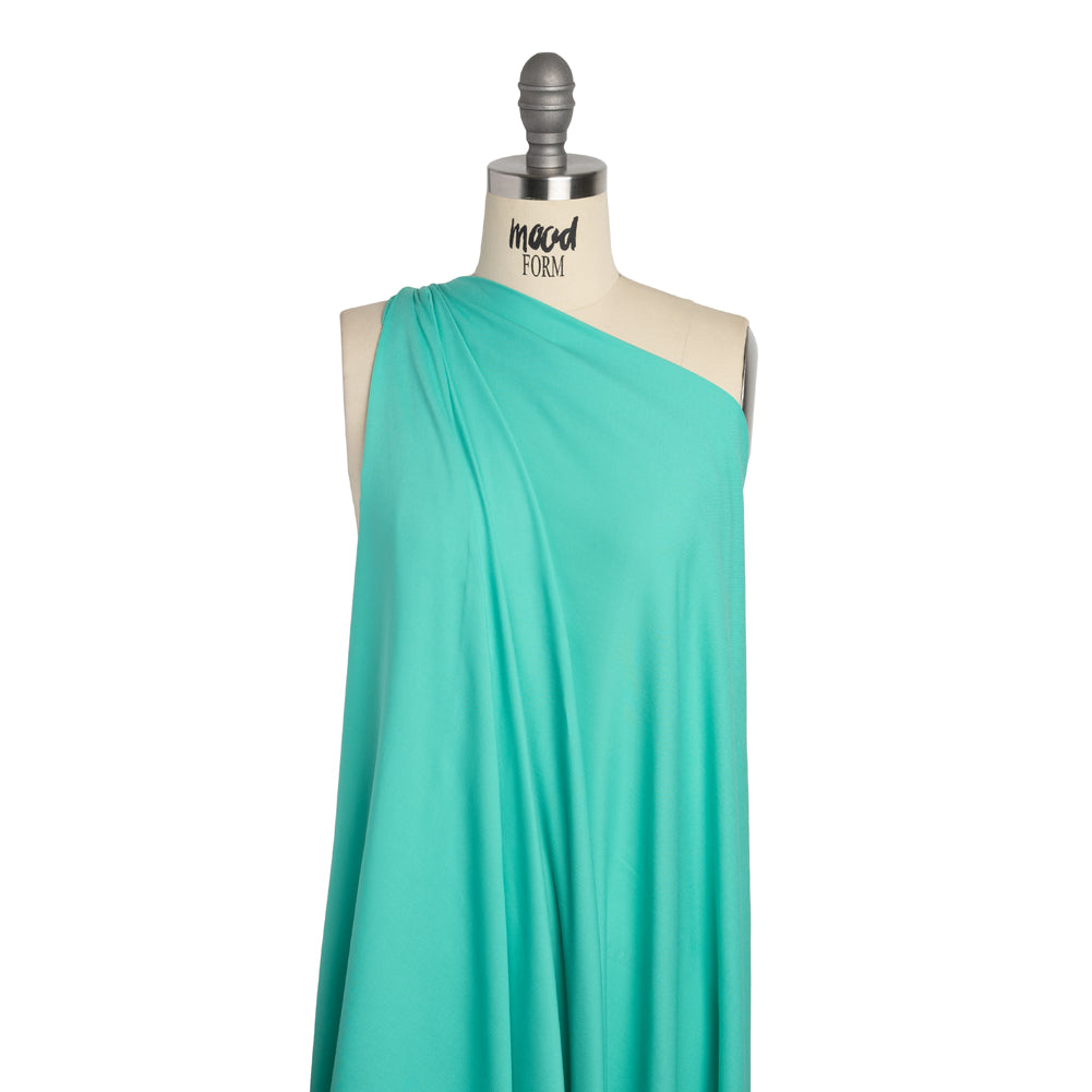 Rayon Challis - Turquoise - Mood Exclusive Vivian Collection - Drape Rayon Challis - Turquoise - Mood Exclusive Vivian Collection - Drape