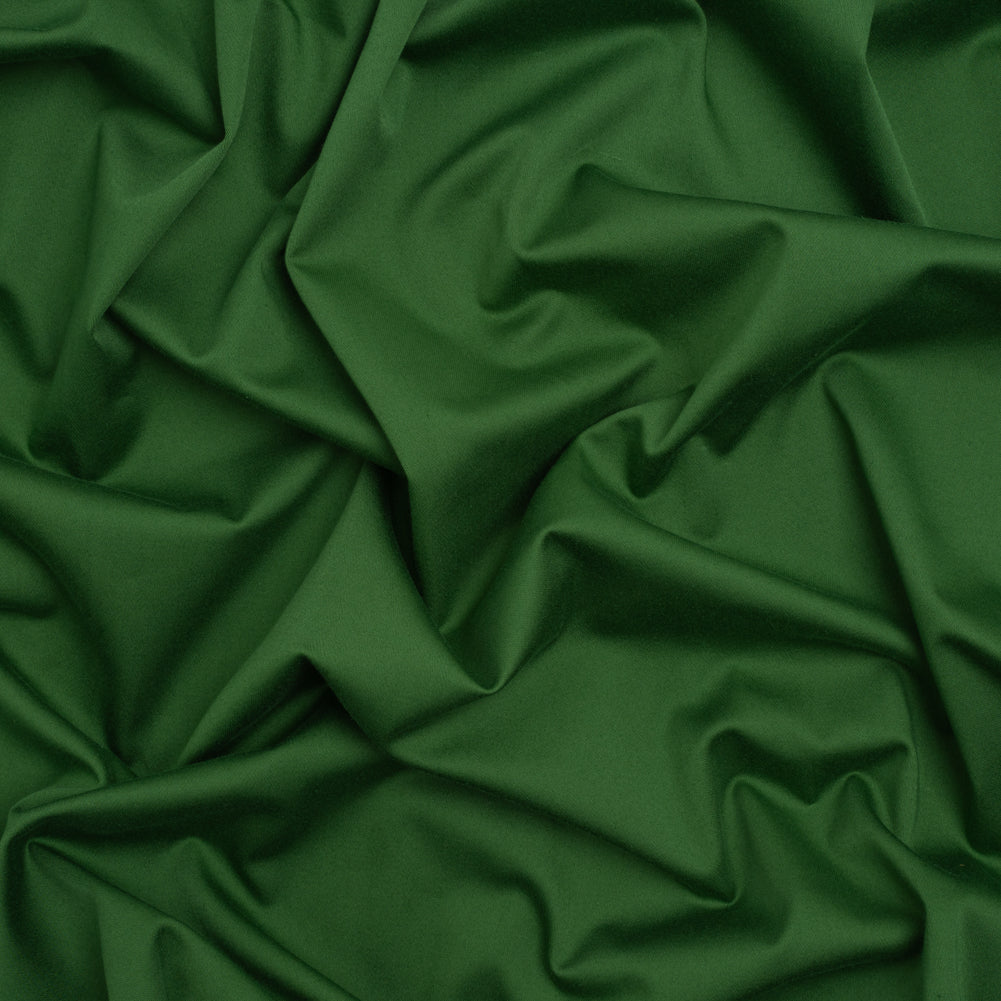 Stretch Cotton Sateen - Hunter Green - Mood Exclusive Carlos Collection Stretch Cotton Sateen - Hunter Green - Mood Exclusive Carlos Collection